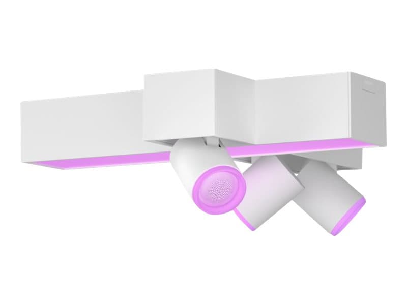 Philips Hue White och Color Ambiance Centris taklampa med 3 spotlights i kors