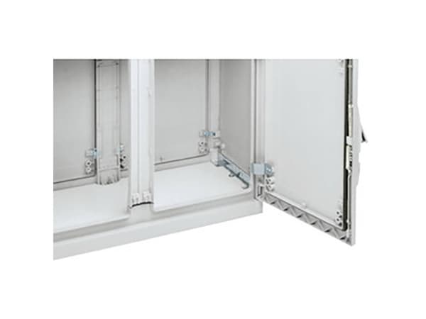 Schneider Electric NSYECPLAZ73G Kaapelin läpivienti Levyn paksuus (max.) 4 mm Polyesteri Harmaa-valkoinen (RAL 7035) 1 kpl