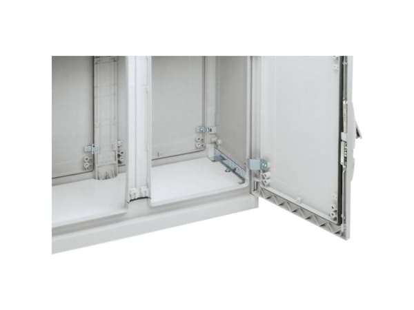 Schneider Electric NSYECPLAZ73G Kaapelin läpivienti Levyn paksuus (max.) 4 mm Polyesteri Harmaa-valkoinen (RAL 7035) 1 kpl