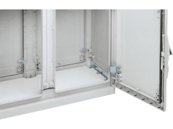 Schneider Electric NSYECPLAZ73G Kaapelin läpivienti Levyn paksuus (max.) 4 mm Polyesteri Harmaa-valkoinen (RAL 7035) 1 kpl
