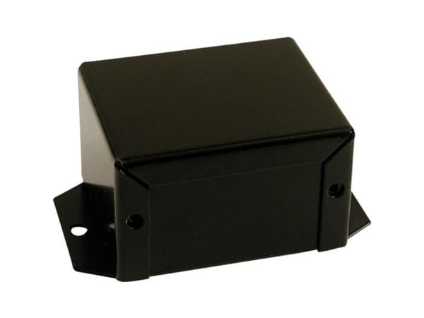 Hammond Electronics 1411FBFBK Yleiskaappi 102 x 56 x 76 Alumiini Musta 1 kpl 1 kpl