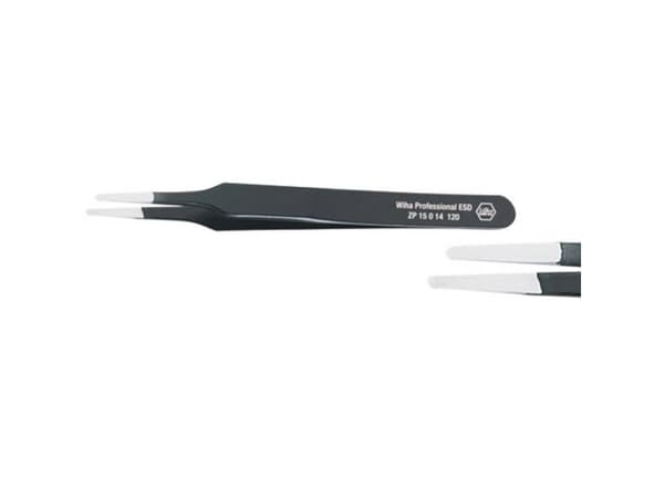 Wiha ZP 15 0 14, Kromnikkelstål, Rustfritt stål, Svart, Rustfritt stål, 19 g, 12 cm, 1 stykker