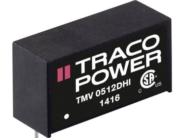 Traco Power TMV 1215SHI, 7,1 mm, 10,2 mm, 19,5 mm, 2,4 g, 1 W, 10.8-13.2 V