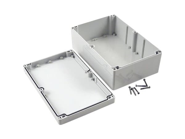 Hammond Electronics 1555VAGY Universalkabinet 240 x 160 x 90 Polykarbonat Grå 1 stk