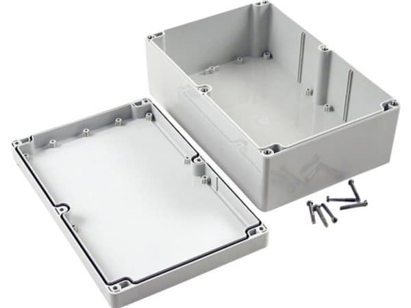 Hammond Electronics 1555VAGY Universalkabinet 240 x 160 x 90 Polykarbonat Grå 1 stk