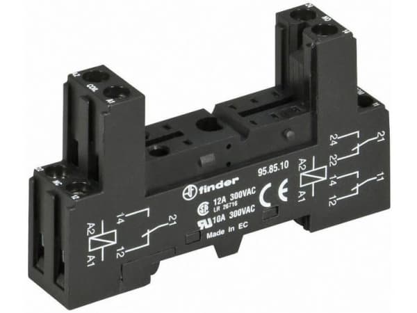Finder 95.85.10 Releen pistorasia Sopii sarjaan: Siemens Bauform S00 1 kpl