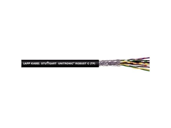 LAPP 1032109/500 Busledning UNITRONIC® ROBUST C (TP) 3 x 2 x 0.25 mm² Sort 500 m