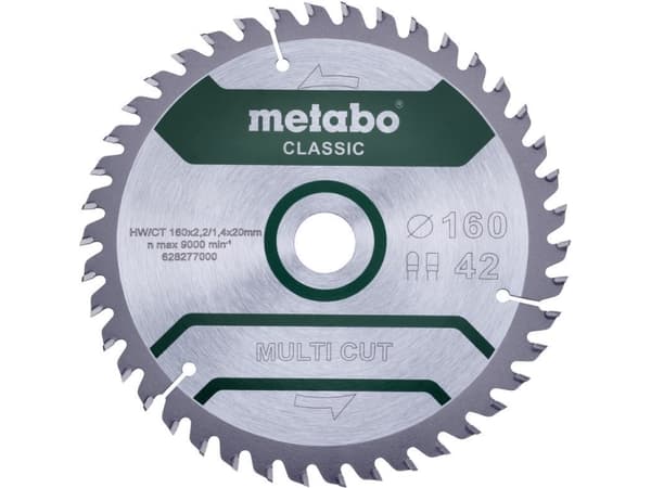 Metabo 628277000, Universell, 16 cm, 2 cm, 1,4 mm, 2,2 mm, Metabo