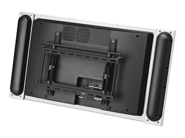 Ergotron Neo-Flex - Monteringssats (väggplatta, låsstång, 2 vippskenor) - Mycket tunga arbetsuppgifter - för platt panel - svart - skärmstorlek: 23"-