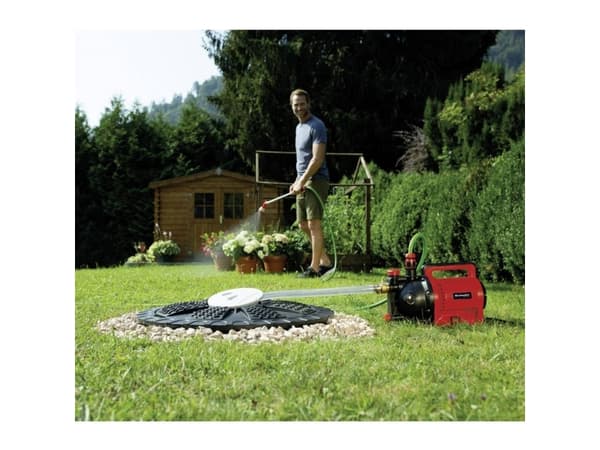 Einhell GC-GP 1045, 1050 W, AC, 4,8 stang, 4500 l/t, Frysesikker, Sort, Rød