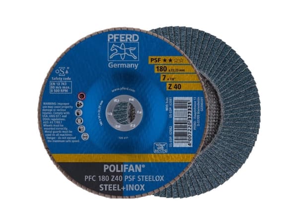 PFERD 67764185, 18 cm, 8500 RPM, 40 g, 10 styck
