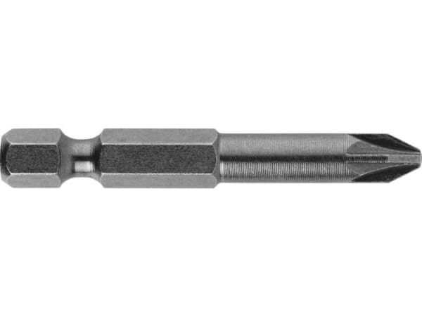 Metabo 628520000, 3 stykker, Pozidriv, PZ 2, 49 mm, 25,4 / 4 mm (1 / 4"), Sekskantet