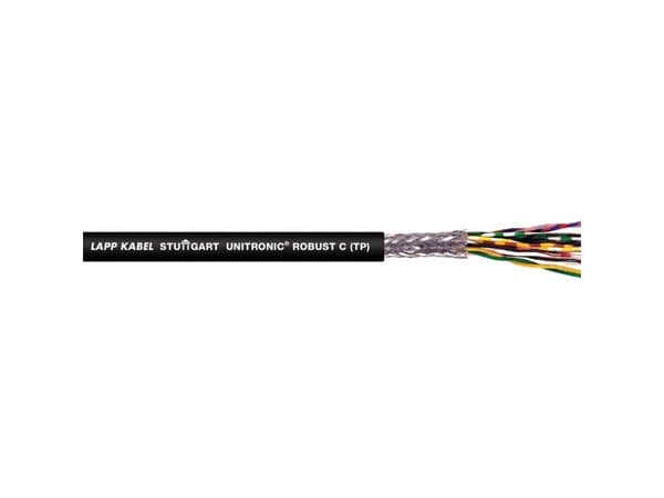 LAPP 1032132/100 Busledning UNITRONIC® ROBUST C (TP) 3 x 2 x 1 mm² Sort 100 m