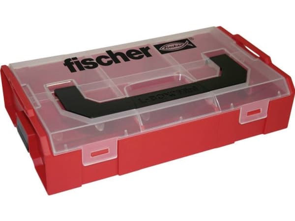 Fischer 533069, Förvaringslåda, Röd, Rektangulär, Plast, Monokromatiskt, Universal