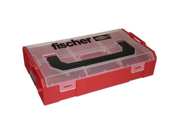 Fischer 533069, Förvaringslåda, Röd, Rektangulär, Plast, Monokromatiskt, Universal