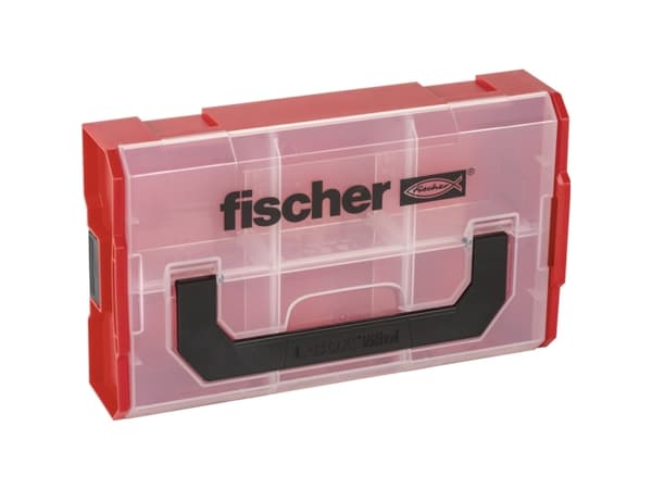 Fischer 533069, Förvaringslåda, Röd, Rektangulär, Plast, Monokromatiskt, Universal