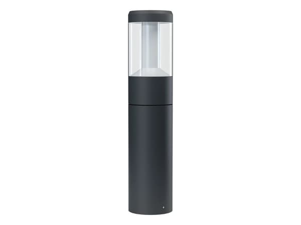LEDVANCE Modern 50cm 12W, Väggbelysning för utomhusbruk, Mörkgrå, Gjuten aluminium, Polykarbonat, IP54, Fasad, Trädgård, Gräsmatta, I