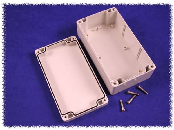 Hammond Electronics 1554J2GY Universalkabinet 160 x 90 x 60 Polykarbonat Grå 1 stk