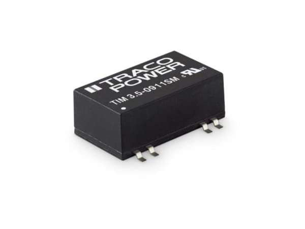 Traco Power TIM 3.5-0922SM, 18,1 mm, 10,5 mm, 24,3 mm, 7 g, 3,5 W, 4.5 - 12 V