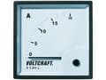 Miniatyrbilde 1 av 5: VOLTCRAFT AM-72X72/15A AM-72X72/15A Analogt installationsmåleinstrument AM-72X72/15A 15 A Blødt jern