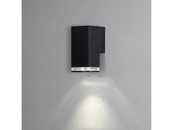 Konstsmide Antares 410-750 Utomhus vägglampa LED (RGB) GU10 7 W Svart