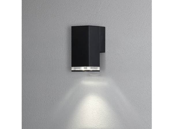 Konstsmide Antares 410-750 Utomhus vägglampa LED (RGB) GU10 7 W Svart