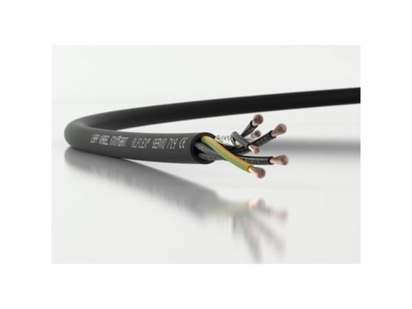 LAPP ÖLFLEX® SERVO 719 Servo-ledning 4 G 1.50 mm² + 2 x 0.75 mm² Sort 1020060/500 500 m