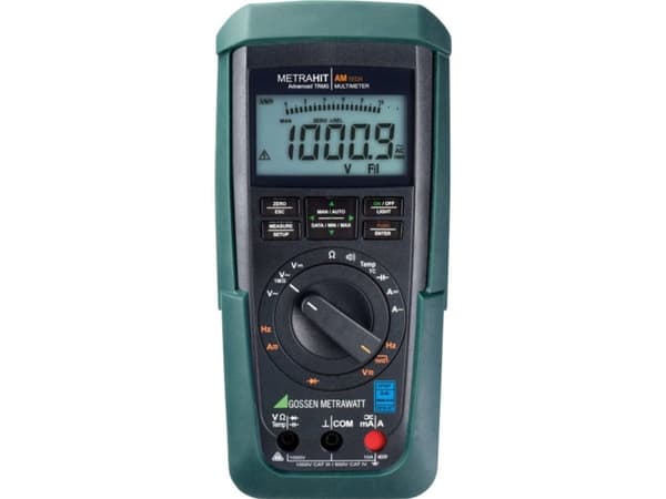 Gossen Metrawatt M243E Hånd-multimeter Kalibreret (DAkkS) digital Visning (counts): 12000