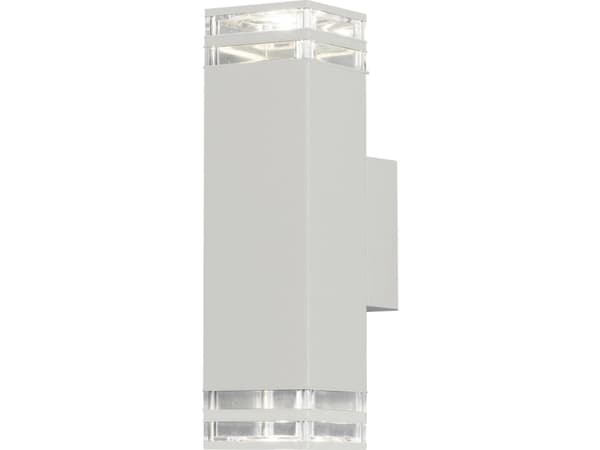 Konstsmide Pollux 408-250 Udendørs vægbelysning LED (RGB) GU10 14 W Hvid