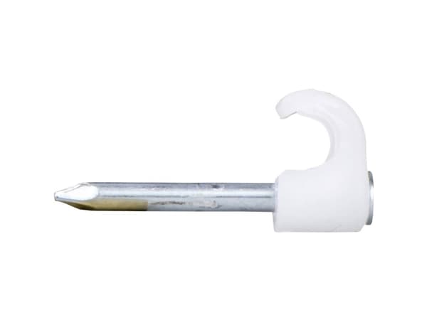 Schneider Electric 2070001 Sømclips 2070001 Bundt-Ø-område 22 til 26 mm Uv-stabiliseret, halogenfrit Hvid 50 stk