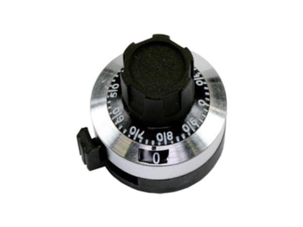 Bourns H-516-6A Justeringsknopp Svart (Ø x H) 22,8 mm x 24,8 mm 1 st