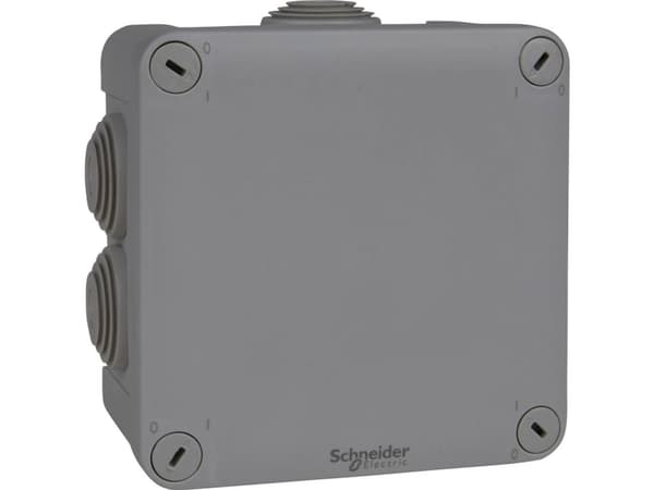 Membrandåse 100X100X50mm grå