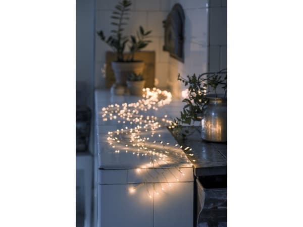 Konstsmide 6339-880, Ljusdekoration, slinga, Guld, Metall, Plast, Atmosfär, Universal, IP20