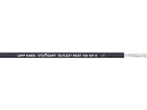 LAPP 1249645/100 Korkean lämpötilan johdin ÖLFLEX® HEAT 180 SiF A 1 x 1,50 mm² Violetti 100 m