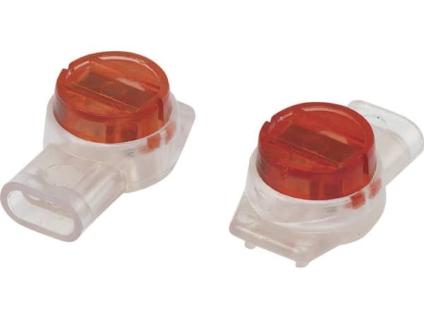 TRU COMPONENTS Enkeltladerstik fleksibel: 0.13-0.65 mm² stift: 0.13-0.65 mm² Poltal: 3 50 stk Rød