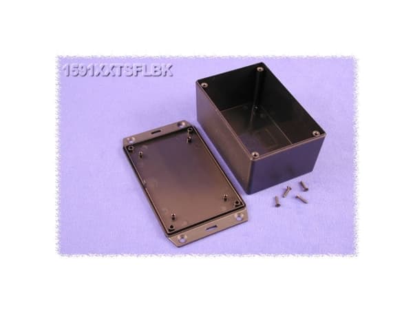 Hammond Electronics 1591XXTSFLBK Universalkabinet 123 x 83 x 60 ABS Sort 1 stk