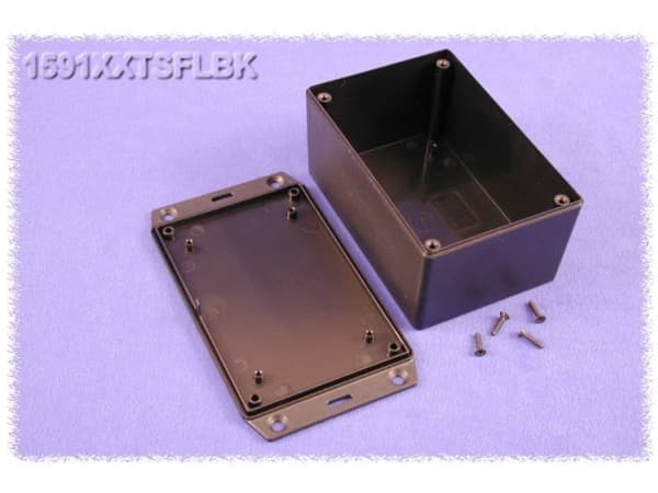 Hammond Electronics 1591XXTSFLBK Universalkabinet 123 x 83 x 60 ABS Sort 1 stk