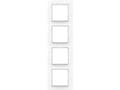 Pikkukuva 2 / 3: JUNG AC 584 WW, Valkoinen, Duroplast, Ruuviton, JUNG, 84 mm, 297 mm