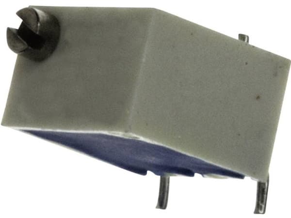 Bourns 3296W-1-105LF Trimmer 25-trins 0.5 W 1 MOhm 9000 ° 1 stk