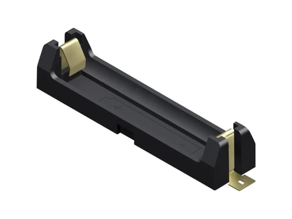 Keystone Electronics 1024 Batteriholder 1 R6 (AA) Surface mounting SMD (L x B x H) 69.5 x 16 x 15 mm