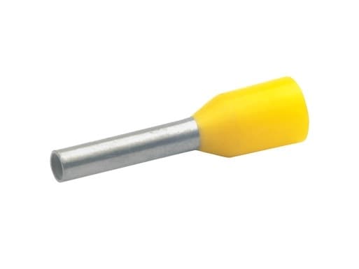 Klauke 171G, Gul, Hankoppling, Rak, 1 mm ², 14,6 mm, 100 styck