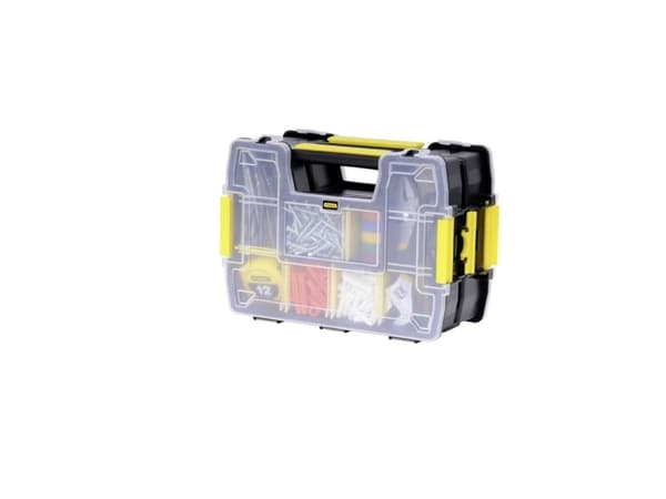 Stanley STST1-71197, Eske for små deler, Plast, Polypropylen, Sort, Hvit, Gult, 3 l, 2,5 kg, 293 mm