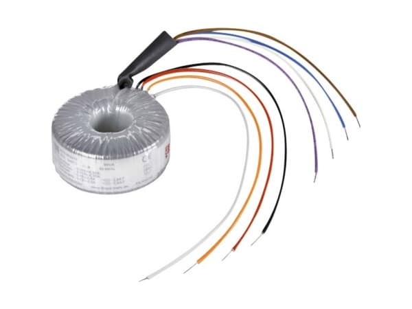 Block Rkd 1200/2x115 Toroidal Transformer 2 X 115 V 2 X 115 V/Ac 1200 Va 5.22 A