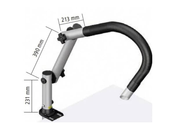 Weller T0053657999N, Weller, Musta, Ruostumaton teräs, Alumiini, 60 mm, 1500 mm, 1200 mm
