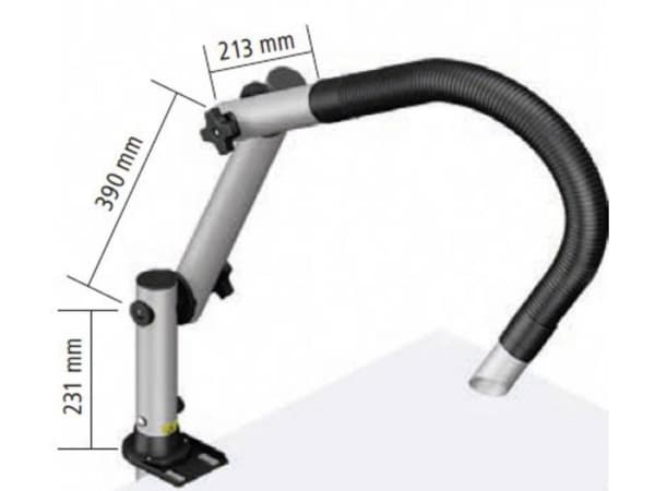 Weller T0053657999N, Weller, Musta, Ruostumaton teräs, Alumiini, 60 mm, 1500 mm, 1200 mm