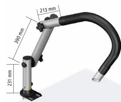 Weller T0053657999N, Weller, Musta, Ruostumaton teräs, Alumiini, 60 mm, 1500 mm, 1200 mm