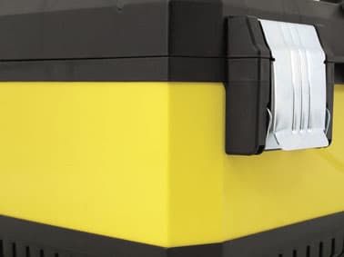 Stanley 1-95-614, Verktygslåda, Metall, Plast, Svart, Gul, 22,5 l, 28 kg, Gångjärn