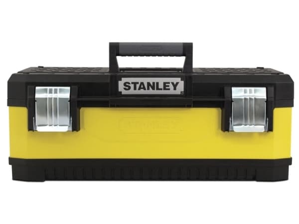 Stanley 1-95-614, Verktøy boks, Metall, Plast, Sort, Gult, 22,5 l, 28 kg, Hengsel