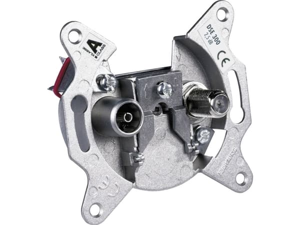 Schwaiger DSE300011, Tyyppi F, Alumiini