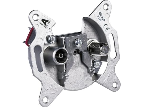 Schwaiger DSE300011, Tyyppi F, Alumiini
